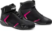 Ixon Gambler WP Ladies Motorcycle Shoes, black-pink, Size 40 for Women Black Pink