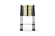 3.8m Telescopic Extension Ladder Retractable With Safe Lock