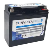 Invicta 12V 20Ah Lithium Battery with Bluetooth