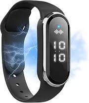 ESD Bracelet, Fitness Digital Watch, Rechargeable Portable Ultrasonic Multifunctional Gnat Reduction Watch for Children