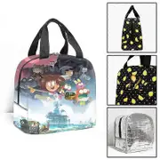 c783 Amphibia Children Lunch Bags Kids School Insulated Lunch Bag Portable Cooler Tote Food tbd783