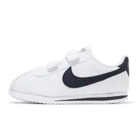 在飛比找蝦皮商城優惠-Nike 童鞋 Cortez Basic 白 深藍 小童鞋 