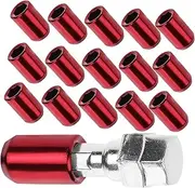 16pcs Antitheft Lug Nut for Trailers Wheel Hub Nuts Durable Replacement Tire Accessories Easy Installation for Automotive Modifications