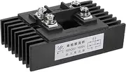 uxcell MDQ60A Rectifier Diode with Radiator, 1 Pcs Bridge Rectifier 60A 1600V Electronic Silicon Diodes for Converting AC Power to DC Power, Black