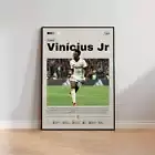 PosterVinicius Junior Poster, Soccer Star Print, Football Decor, Sports Illustra