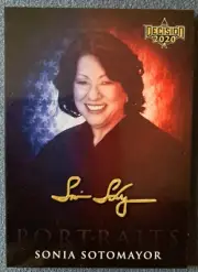 2020 DECISION SONIA SOTOMAYOR SCOTUS PORTRAITS INSERT CARD