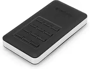 Verbatim USB 3.1 Secure Portable SSD with Keypad Access 256GB - Black, Secure Portable SSD w/Keypad 256GB Black