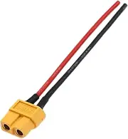 Xt60 Adapter, Xt60 Female to Male Connector, Plug Adapter Parts Wire Station Portable for Car Solar Panel Rv Drone