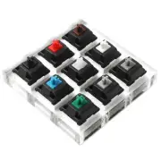 For BOX Kailh Cherry Mechanical Keyboard 9-axis Keyboard Tester Kit w/Keycap
