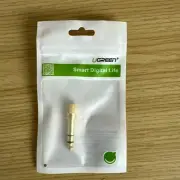 6.35mm 1/4" Male to 3.5mm 1/8" Female TRS Stereo Audio Headphone Adapter