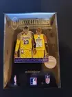 New Kobe Bryant & LeBron James Lakers Forever Hat-Jersey-Lapel Pin 1.75"