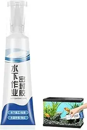 Fish Tank Glue,120ml Strong Adhesion Aquarium Sealer Clear | Transparent Aquarium Adhesive, Multifunctional Aquarium Supplies for Saltwater, Fish Tank, Aquariums