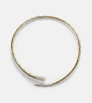 [Rainbow K] Rainbow K Horn 14kt gold necklace with diamonds One Size gold