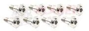 Ford Falcon BA BF BARRA Coil Cover Titanium Bolts SET SILVER XR6 Turbo 4.0L