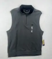Brand New w/Tags! DOCKERS Golf Gray Sleeveless Pullover Size XL Full Swing Fit