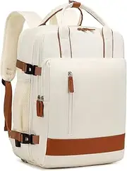 [InduSKY] Large Travel Backpack for Women 40L Carry On Backpack Personal Luggage Backpack Casual Daypack