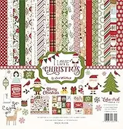Echo Park Paper Company ILC114016 I Love Christmas Collection Kit