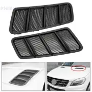 1Pair Bonnet Air Vent Grille Cover For 2012-2015 Mercedes Benz W166 ML GL Class