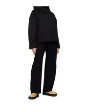 Olivine zipper casual jacket XS,M black