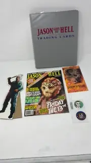 1993 Eclipse Jason Goes to Hell complete card set 110/ 1/binder & extras , Auto.
