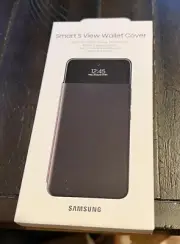 Genuine Samsung Smart S View Wallet Cover Case for Galaxy A53 5G Black New