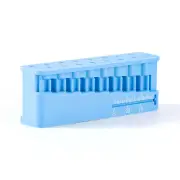 1pcs/box Dental Endo Plastic File Measuring Tools Holder Blue