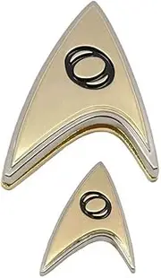 [Quantum Mechanix] Star Trek: Discovery - Enterprise Science Badge and Pin Set