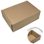 PPS Premium Mailing Box 310 x 225 x 102 mm Kraft Brown