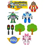 蛋糕裝飾 ROBOCAR POLI