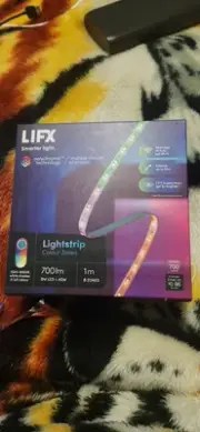 LIFX Lightstrip Colour Zones 1m Z LED Starter Kit Polychrome 100-240V 700 Lumens