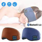 Eye Mask Sleep Headphones Bluetooth 5.0 Headband Wireless Sports Music Earphone.