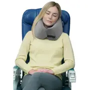 Travelrest Nest - The Ultimate Memory Foam Travel Neck Pillow - Grey