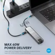 USB C Docking Station USB C Hub Laptop Multiport Adapter Dock Dongle USB C to US