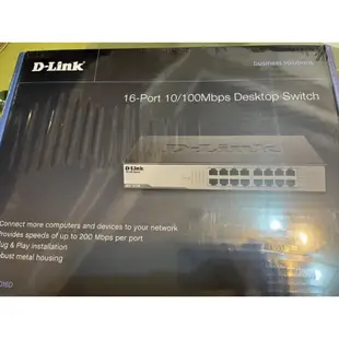 D-Link 16-Port Switch / DES-1016D