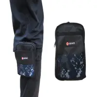 在飛比找momo購物網優惠-【SNOW.bagshop】腰包6吋手機MIT二層拉鍊主袋(