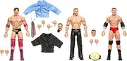 Mattel WWE Elite Evolution Action Figures & Accessory Sets 6" Collectible with Interchangeable Parts Includes Triple H, Randy Orton & Batista