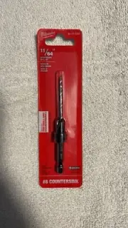 Milwaukee 48-13-5001 #8 Countersink w/ 11/64 in. High Speed Steel Drill Bit