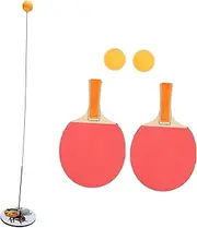 Sosoport Interactive Table Tennis Training Device Durable Pong Trainer with Paddles Balls Great for Skill Development Reflexes Coordination Fun for All Ages