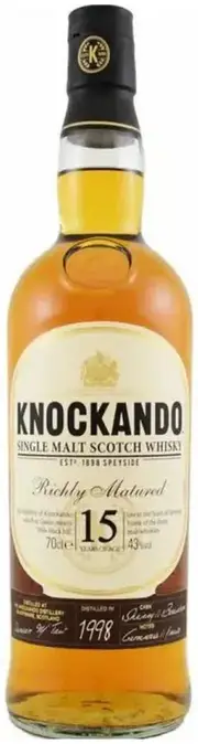 Knockando 15 Year Old Single Malt Scotch Whisky 700ml