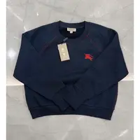 在飛比找蝦皮購物優惠-全新正品 Burberry巴寶莉女款經典戰馬次刺繡LOGO圓