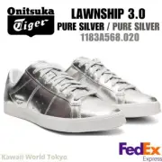 Onitsuka Tiger LAWNSHIP 3.0 PURE SILVER/SILVER 1183A568 020 UNISEX Japan F/S