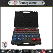 44 Pcs Nut and Bolt Thread Checker Set of Nut and Bolt Gauges 23 Inch & 21 Metri