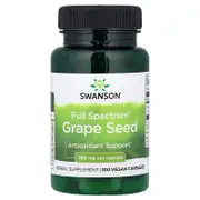 Swanson, Full Spectrum® Grape Seed, 380 mg, 100 Vegan Capsules