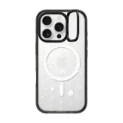 iPhone 16 Pro Impact Ring Stand Case MagSafe Compatible Mystery universe and space stars icons