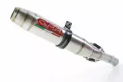 GPR Exhaust Ducati Hypermotard 821 2013-2016 Homolog Slip-On Deeptone Inox