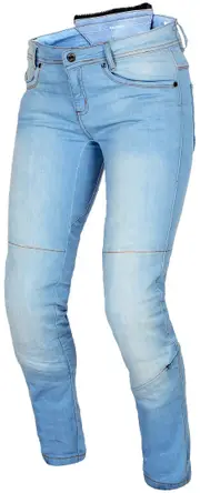 Macna Jenny Ladies Motorcycle Jeans, blue, Size 26 for Women