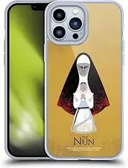 Head Case Designs Officially Licensed The Nun Pray Valak Graphics Soft Gel Case Compatible with Apple iPhone 13 Pro Max