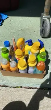 Multiple sunscreen, kids, alba, and Coppertone, off, aveeno, Banana boat, LOT!!!