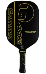 Gamma 412 Pickleball Paddle (Yellow/Black)