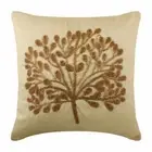 Decorative Sofa Cushion Case Gold 16"x16", Square Silk - The Gold Tree